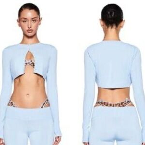 BRAND NEW WITH TAGS I.AM.GIA AUDRINA CARDIGAN POWDER BLUE Cardigan Sweater